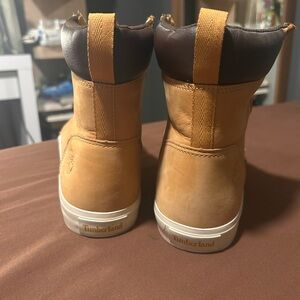 Timberland Brown and Tan Leather Boots